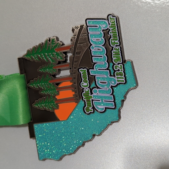 Pacific Coast Hwy Virtual Race Medal 113.2 Miles - Picture 2 of 3